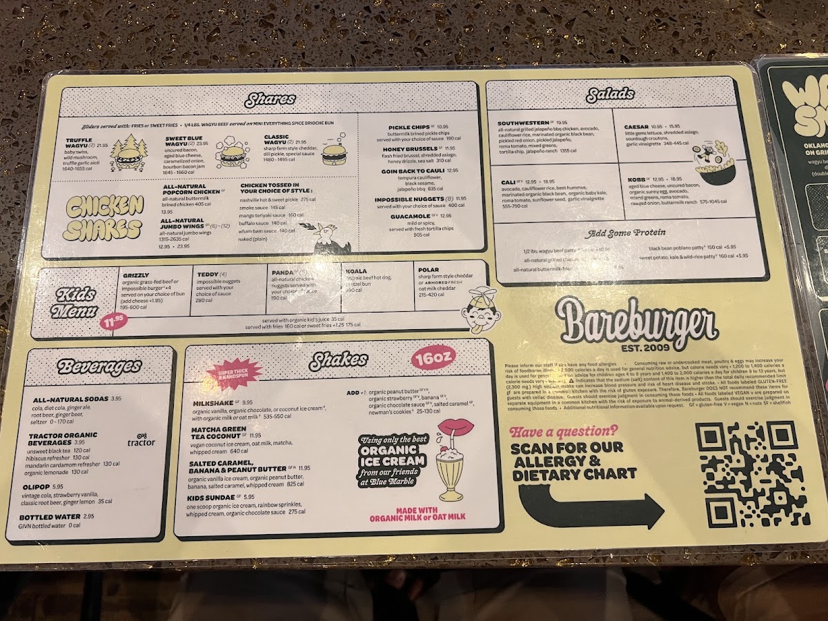 Bareburger - Astoria (31St Ave) Menu-2